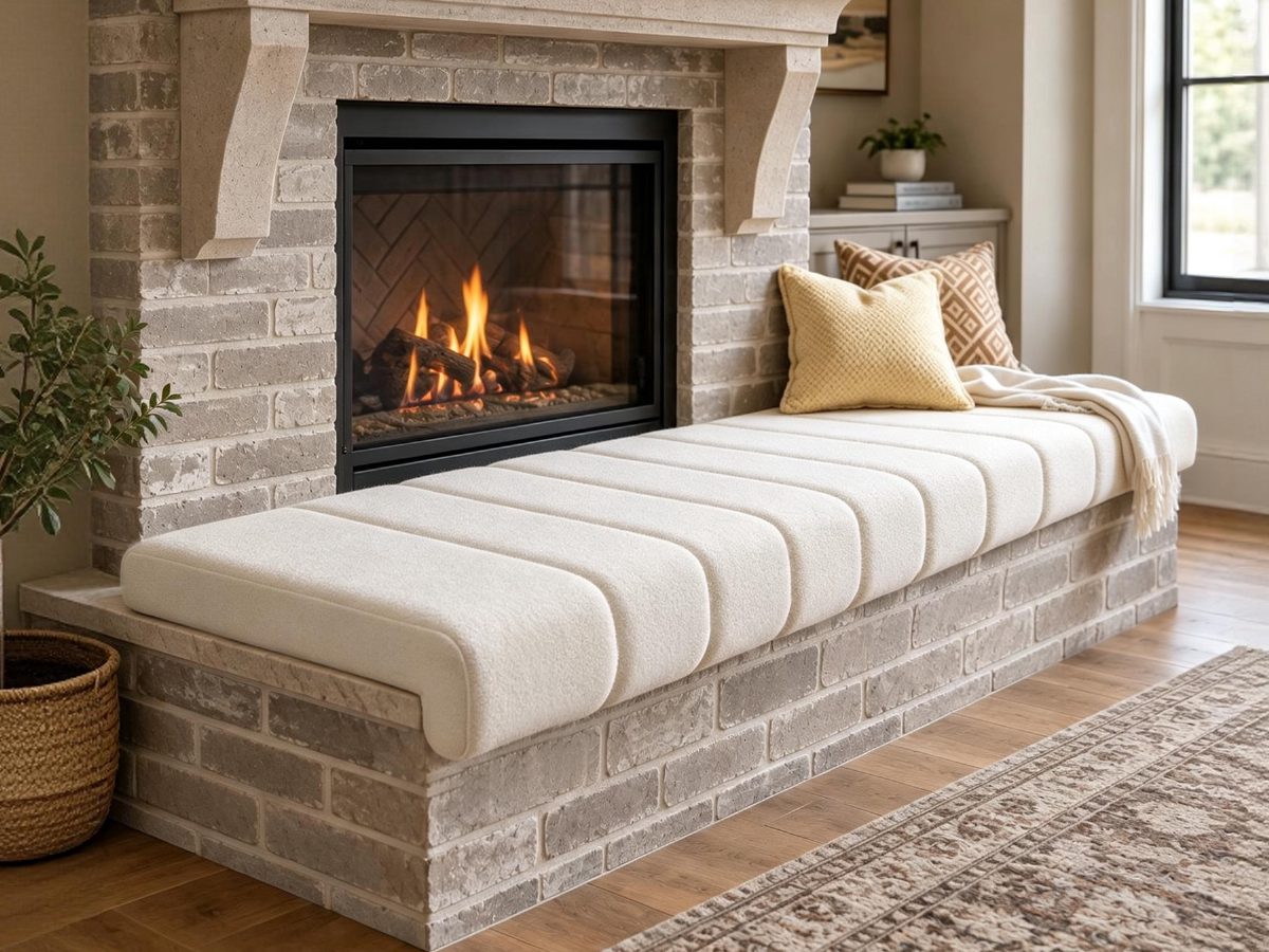 Fireplace Hearth Cushion