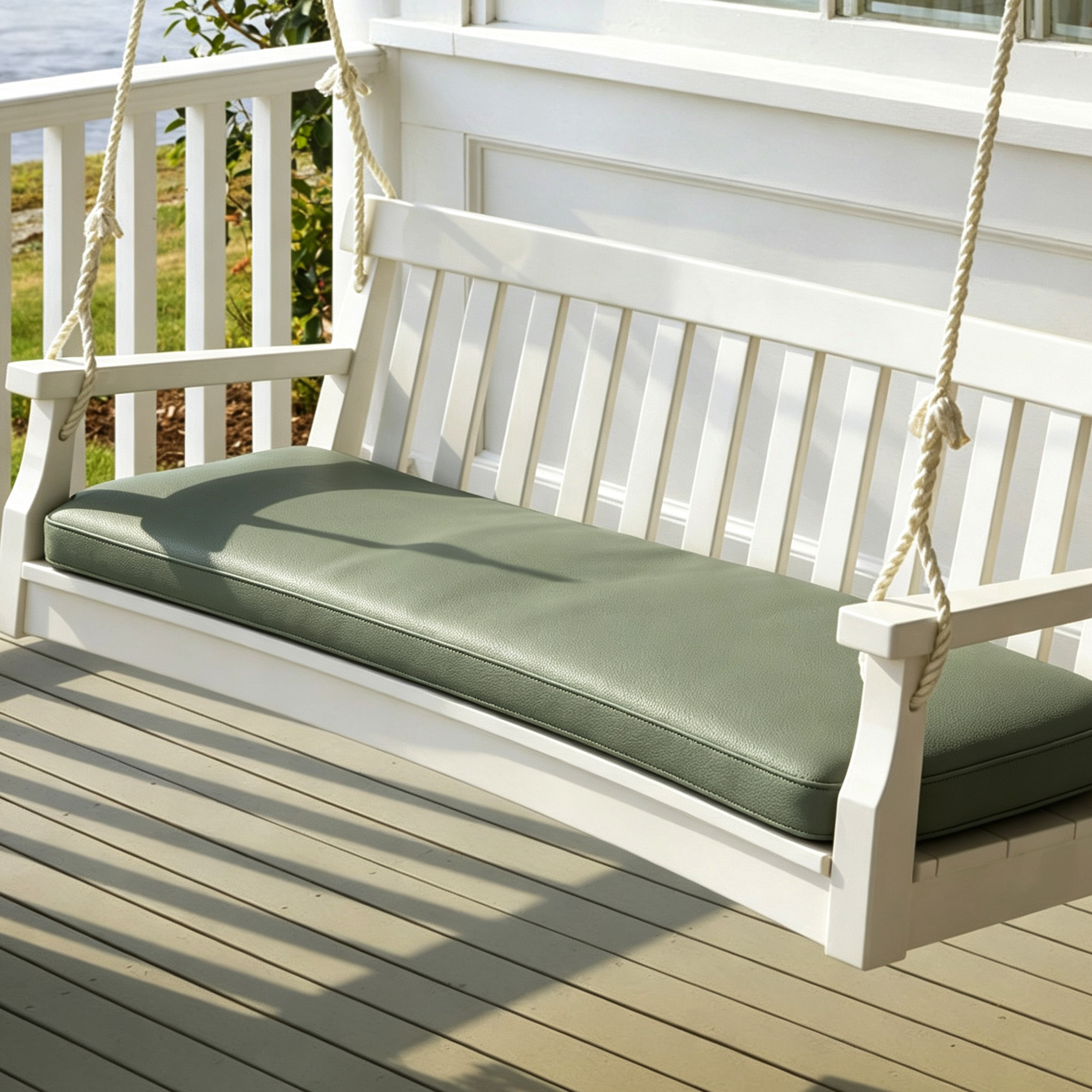 Custom Size Bench Cushion for Outdoor Furniture - Flat Cushion
