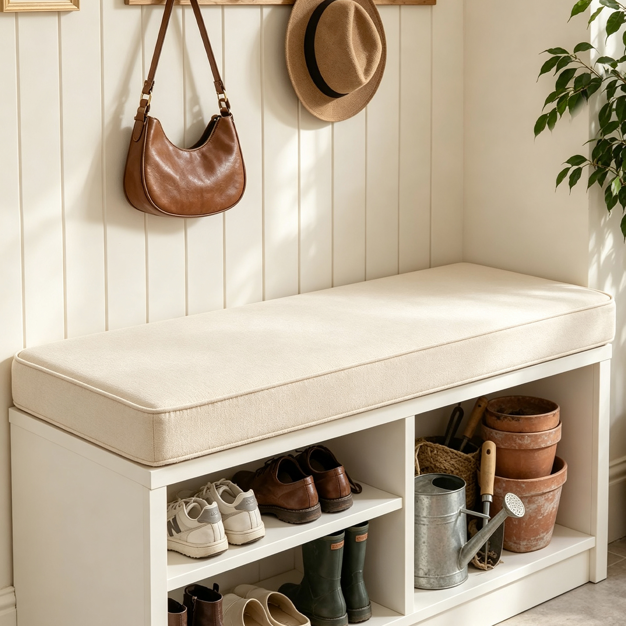 Custom Size Bench Cushion for KALLAX Bench  - Flat Cushion