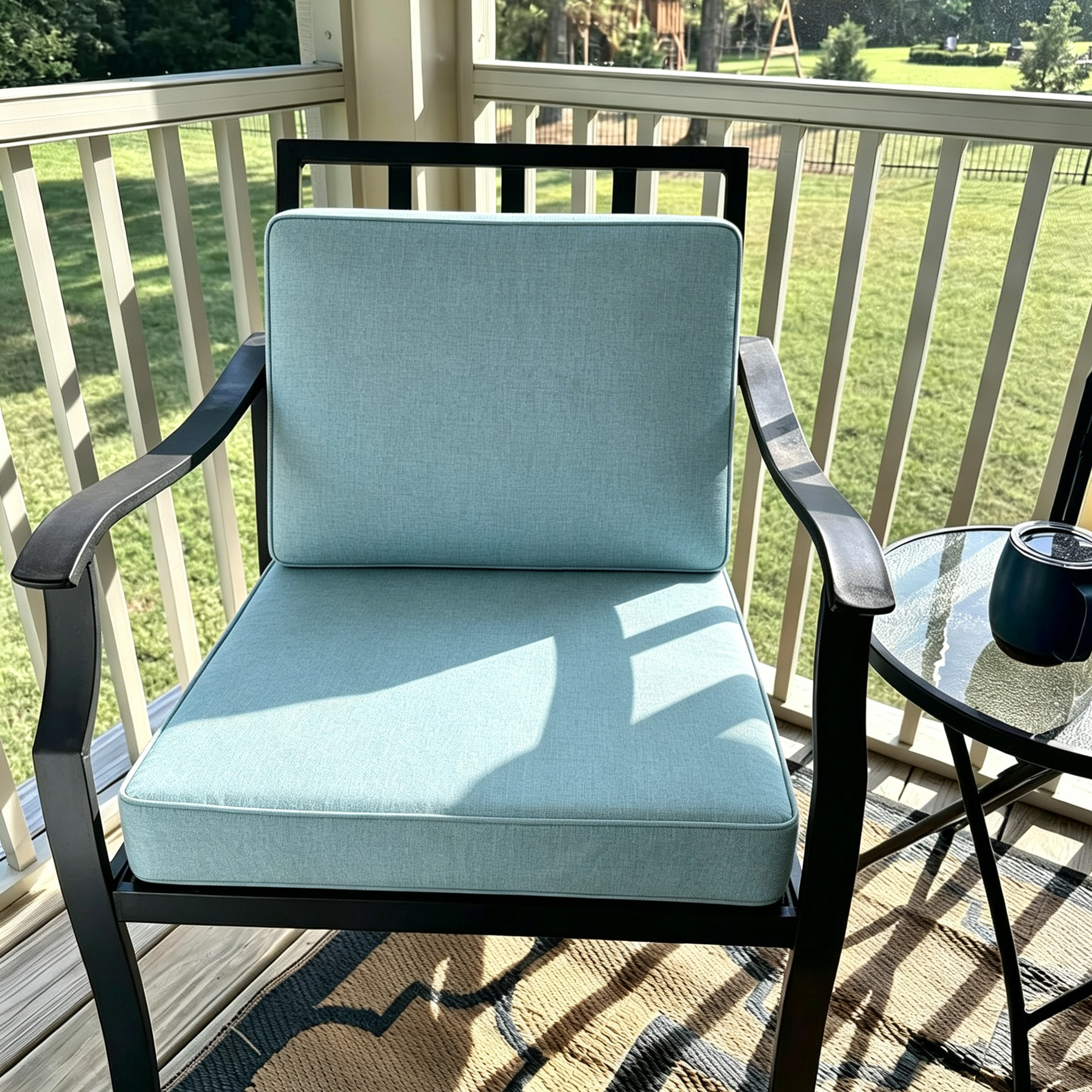 Custom Size Bench Cushion for Window Bench - Flat Cushion